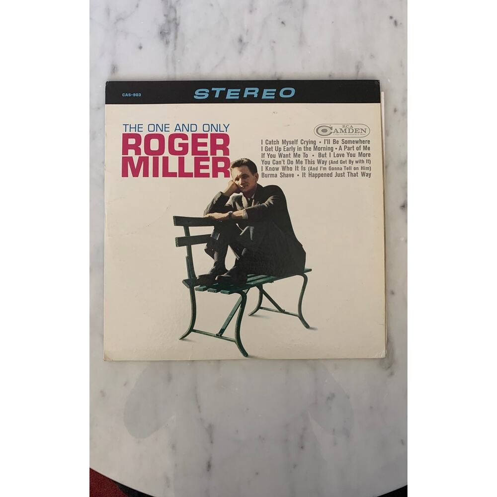 Vintage "The One and Only Roger Miller" Vinyl Record